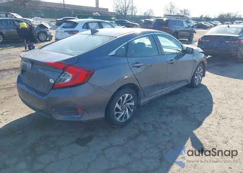 2017 Honda Civic Ex from USA, damaged, VIN 2HGFC2F73HH574277